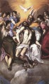 La Santísima Trinidad 1577 Renacimiento El Greco